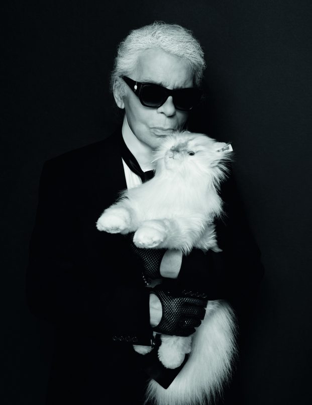 Karl Lagerfeld cùng với cô mèo cưng Choupette được bán với giá 459 euro.