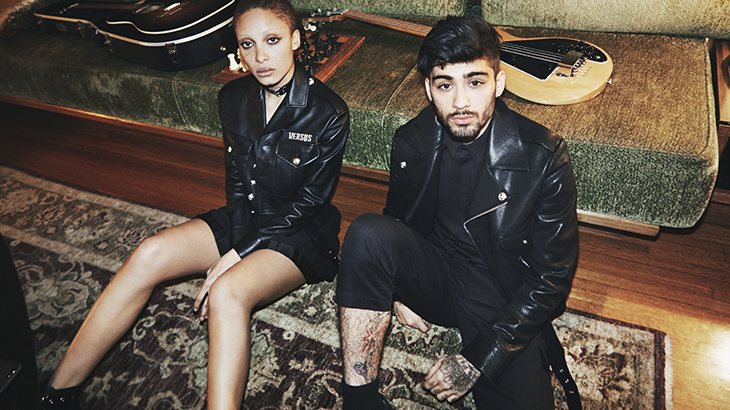 Zayn Malik & Adwoa Aboah đồng hành cùng Versus Versace - ELLE.VN