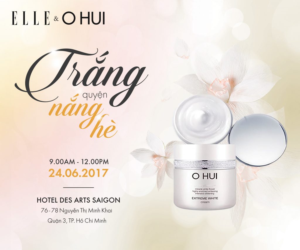 Workshop ELLExOHUI Trắng quyện nắng hè