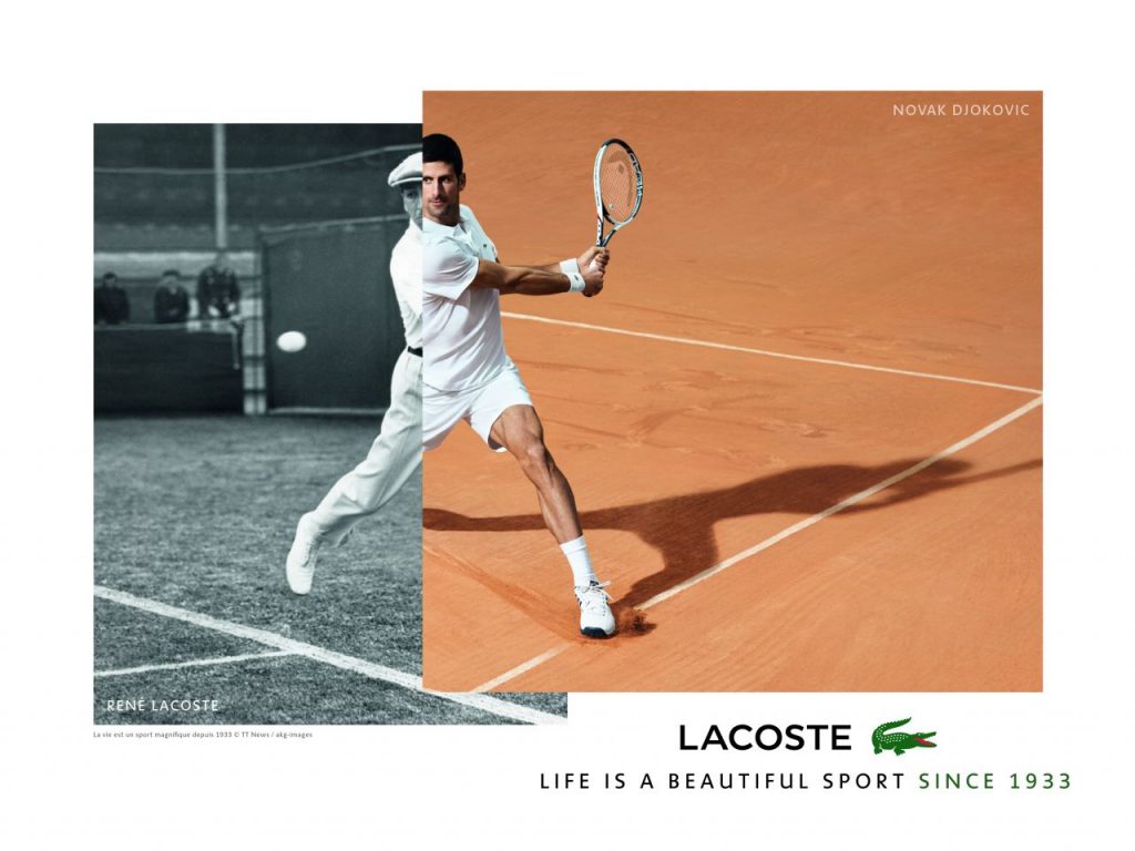 NOVAK DJOKOVIC - “CHÚ CÁ SẤU MỚI” CỦA LACOSTE ELLE VN