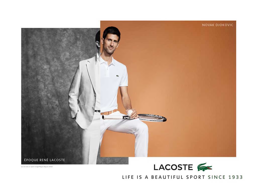 NOVAK DJOKOVIC - “CHÚ CÁ SẤU MỚI” CỦA LACOSTE ELLE VN