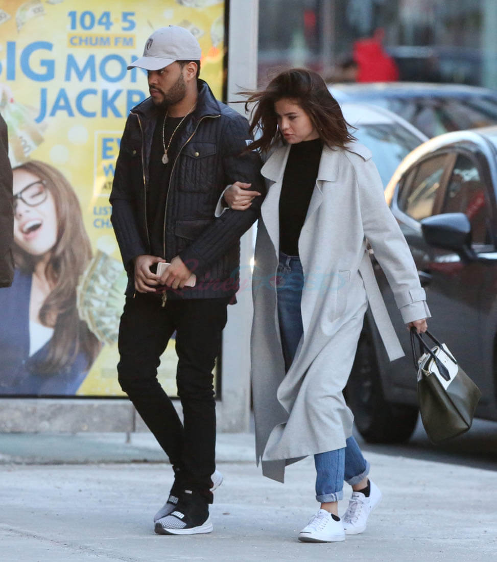 Hình ảnh hẹn hò của Selena và The Weeknd