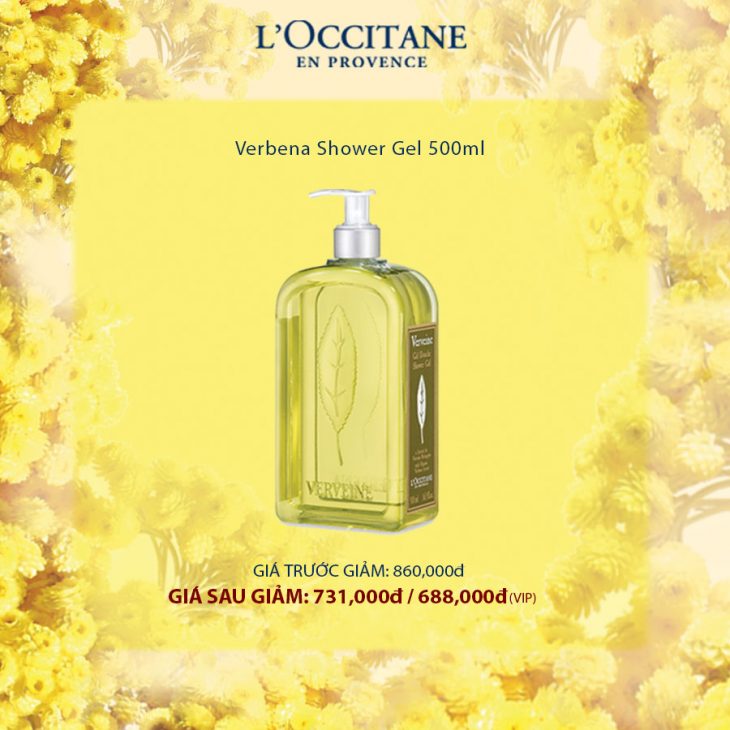 L’OCCITANE giam gia 30% 200 mat hang