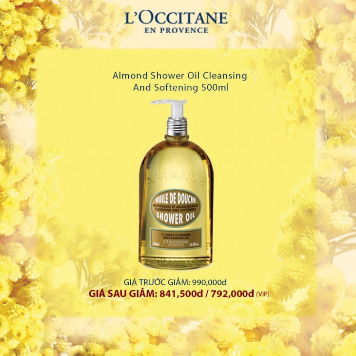 L’OCCITANE giam gia 30% 200 mat hang