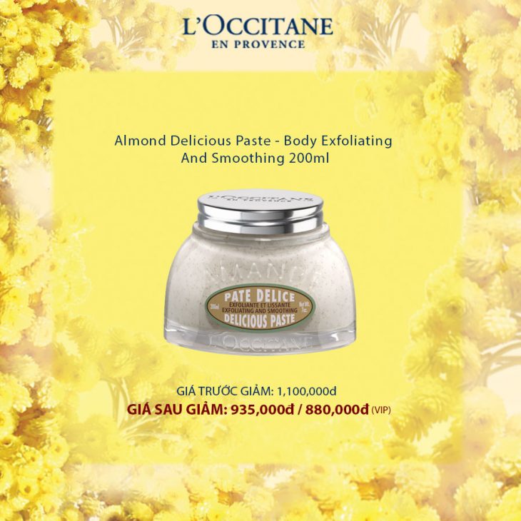 L’OCCITANE giam gia 30% 200 mat hang