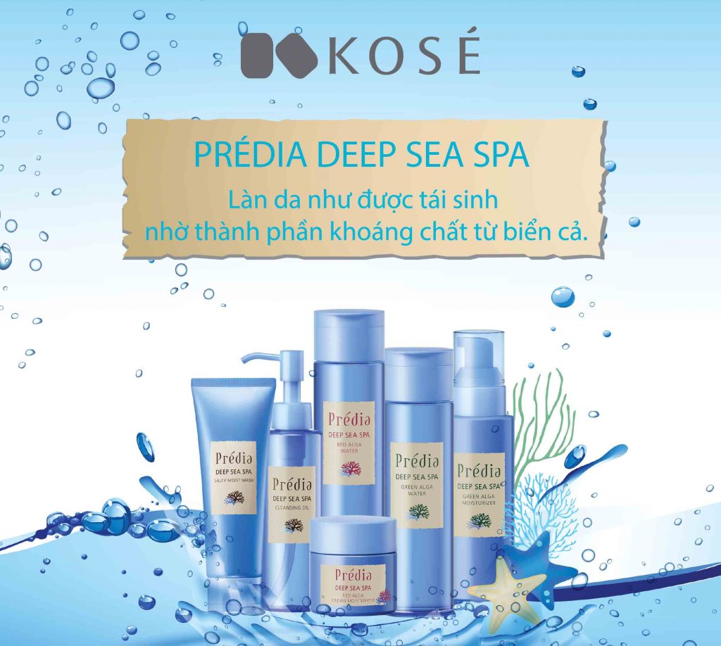 MÓN QUÀ TỪ ĐẠI DƯƠNG - MỸ PHẨM KOSÉ PRÉDIA