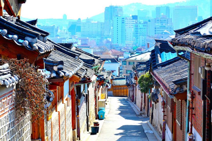 Du lich Han Quoc Thong dong o lang co Bukchon Hanok 1