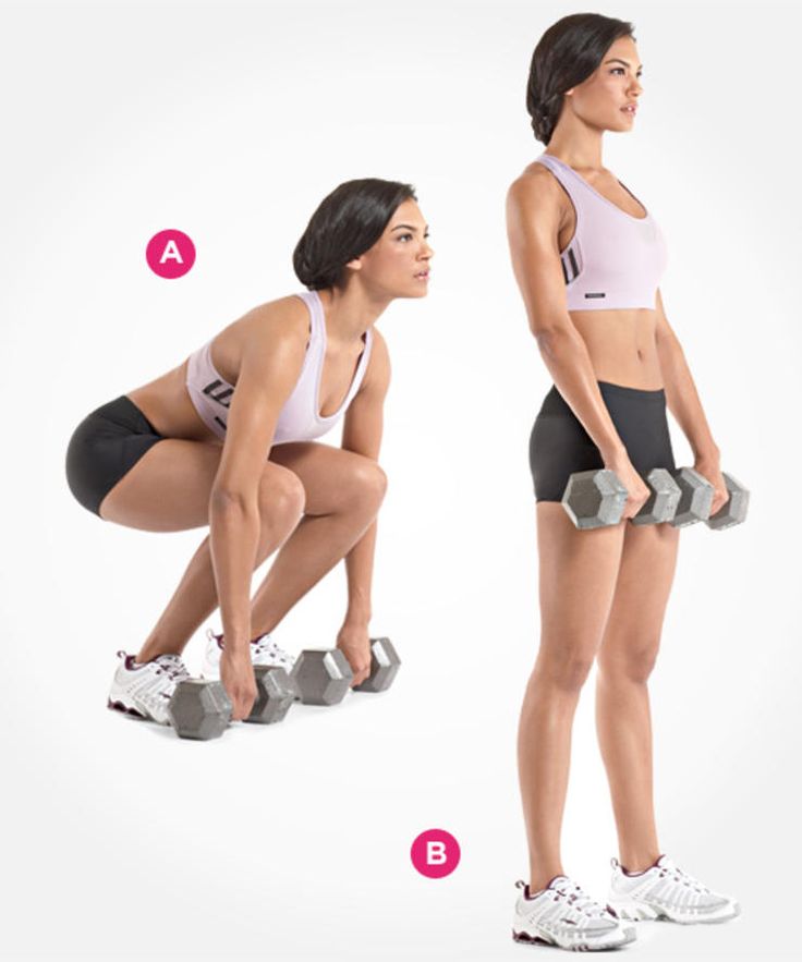 Dumbbell Deadlift