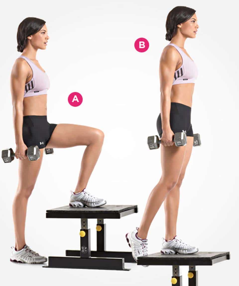 Dumbbell Stepup