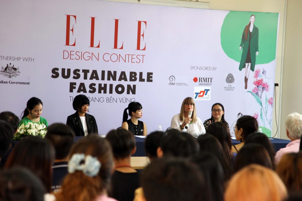 Toàn cảnh buổi giao lưu của cuộc thi ELLE Design Contest