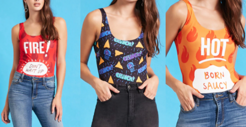 Forever 21 x Taco Bell: Bộ sưu tập collab với sắc màu vui nhộn của ngành công nghiệp thức ăn nhanh