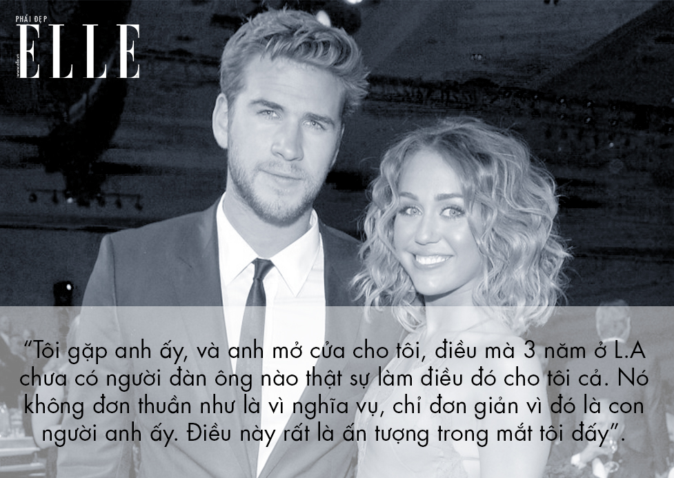 Miley Cyrus và 12 lời "thú tội" ngọt ngào dành cho người tình Liam Hemsworth