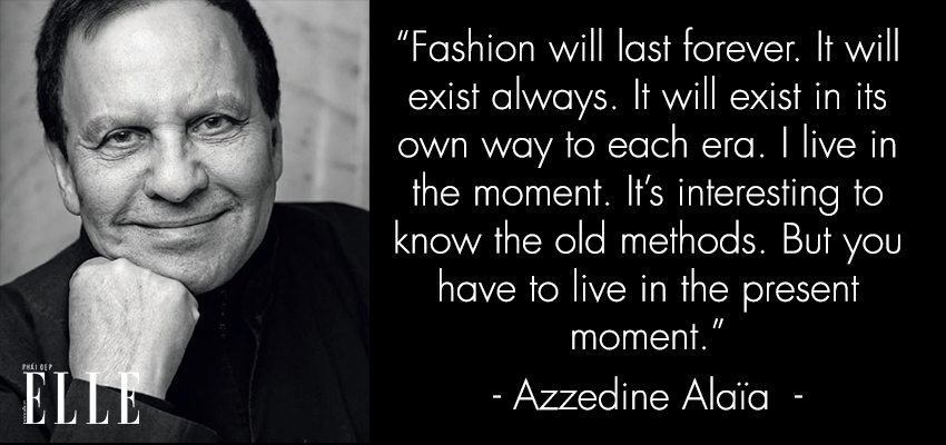 Nhà thiết kế đại tài Azzedine Alaïa qua đời 