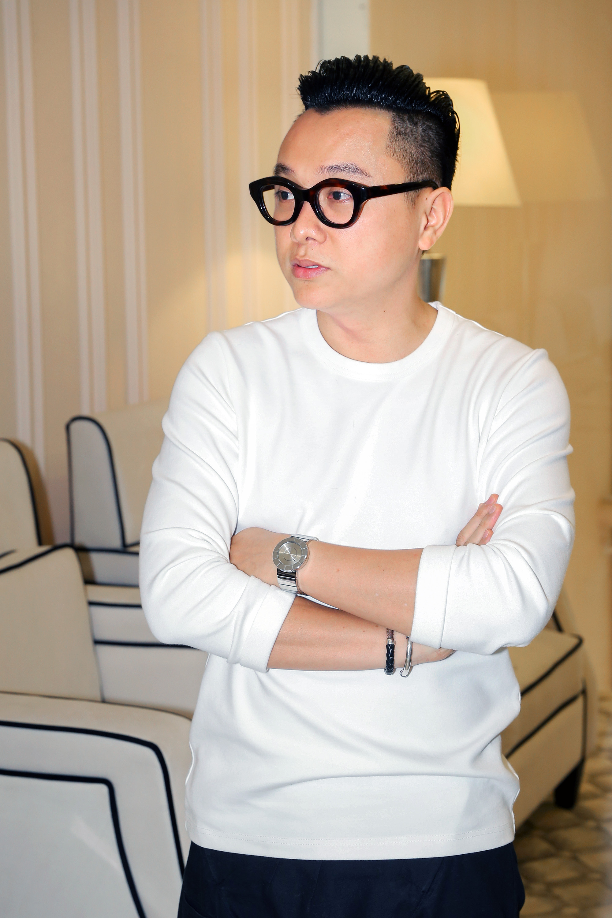 Nhà thiết kế Nguyễn Công Trí đối thoại cùng Top 3 cuộc thi ELLE Design Contest