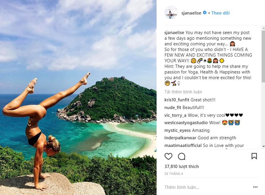 10 tài khoản Instagram truyền cảm hứng cho các tín đồ Yoga