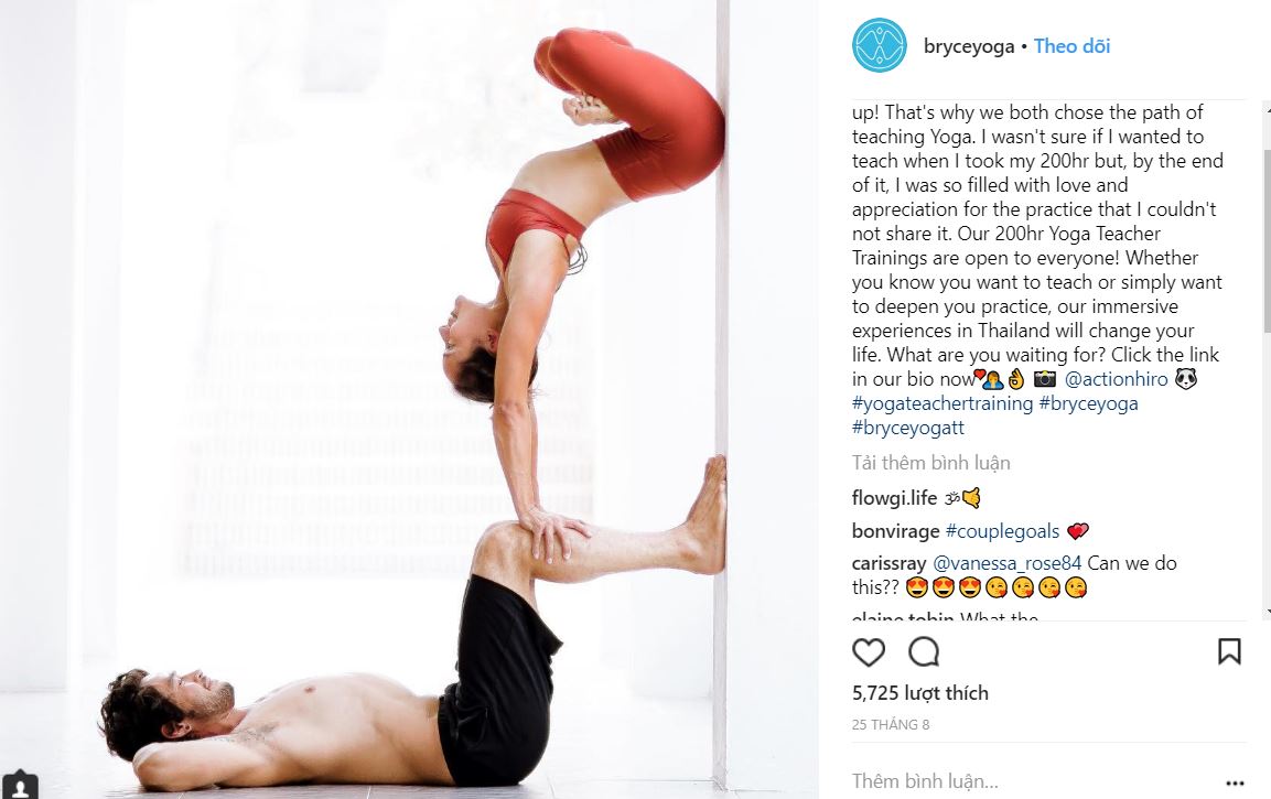 10 tài khoản Instagram truyền cảm hứng cho các tín đồ Yoga