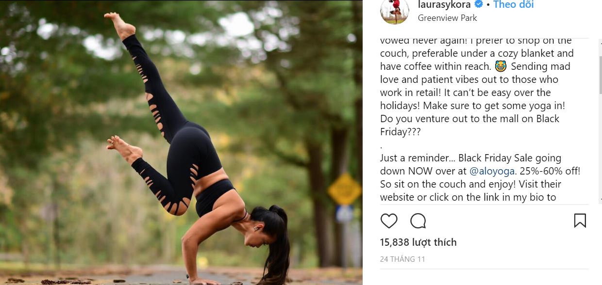 10 tài khoản Instagram truyền cảm hứng cho các tín đồ Yoga