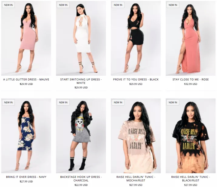 Thương hiệu Fashion Nova: Khi sàn diễn catwalk là cách thức lỗi thời để bán quần áo