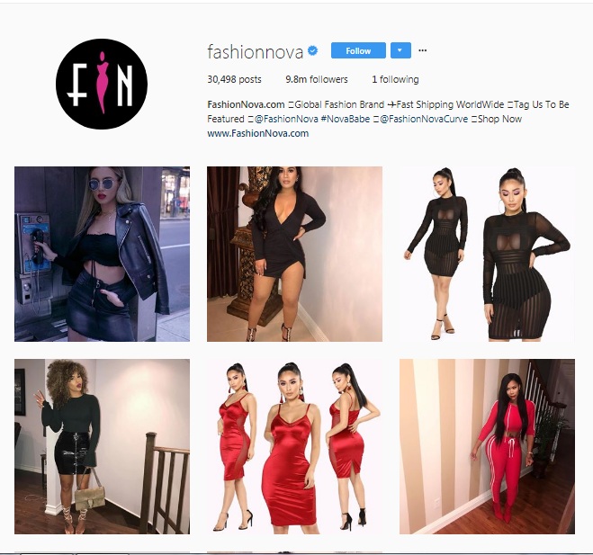 Thương hiệu Fashion Nova: Khi sàn diễn catwalk là cách thức lỗi thời để bán quần áo