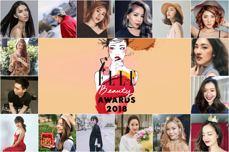 elle beauty awards 2018 beauty blogger 