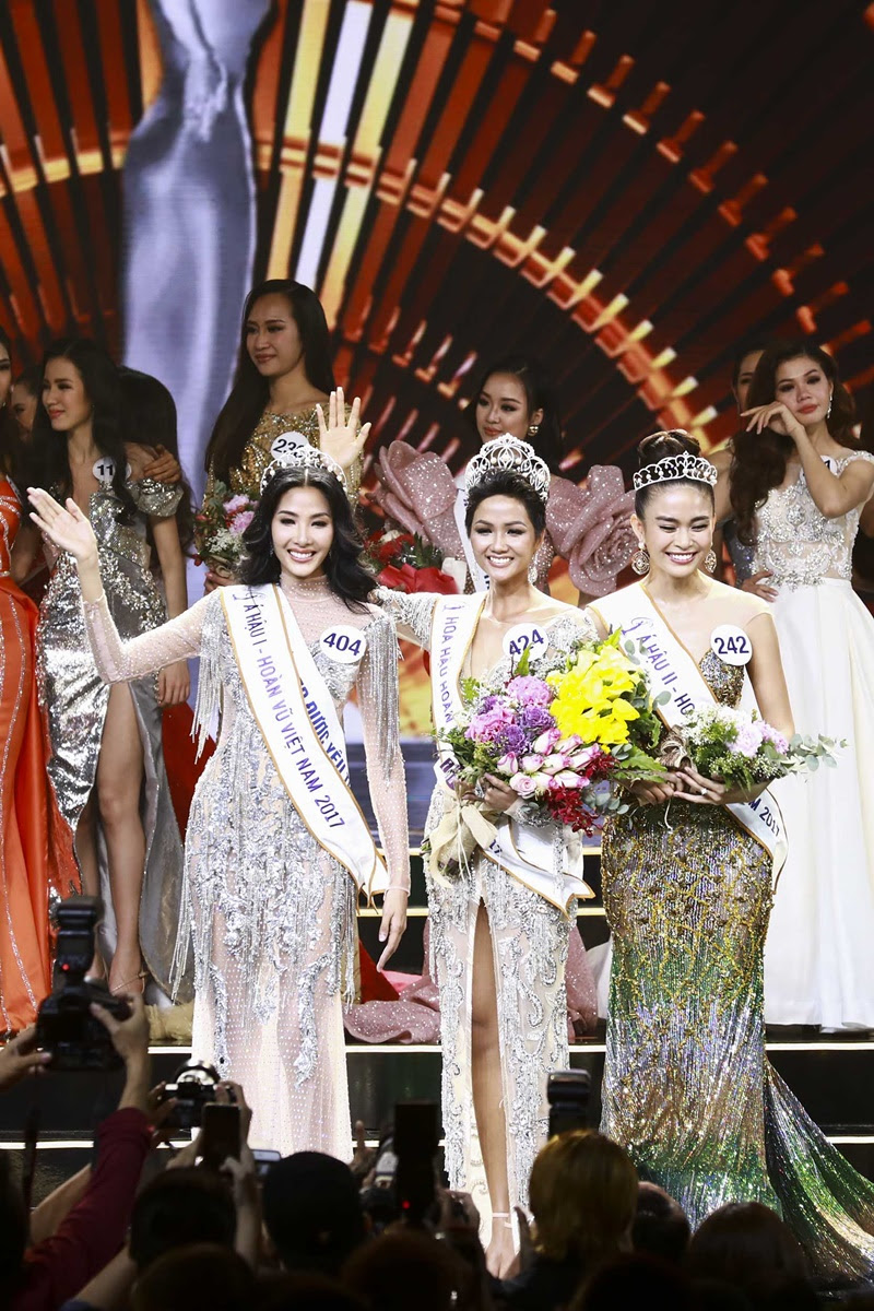 Hành trình thay đổi phong cách của Top 3 Miss Universe Vietnam 2017