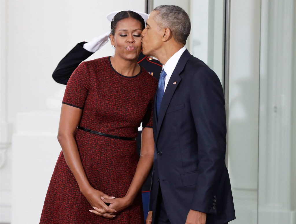 Vợ chồng cựu Tổng thống Mỹ Barack Obama
