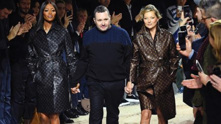 Kate Moss và Naomi Campbell bất ngờ sải bước trong show diễn cuối của Kim Jones tại Louis Vuitton