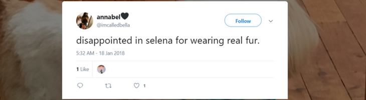Selena Gomez đối mặt với phản ứng gay gắt vì diện áo khoác lông thú