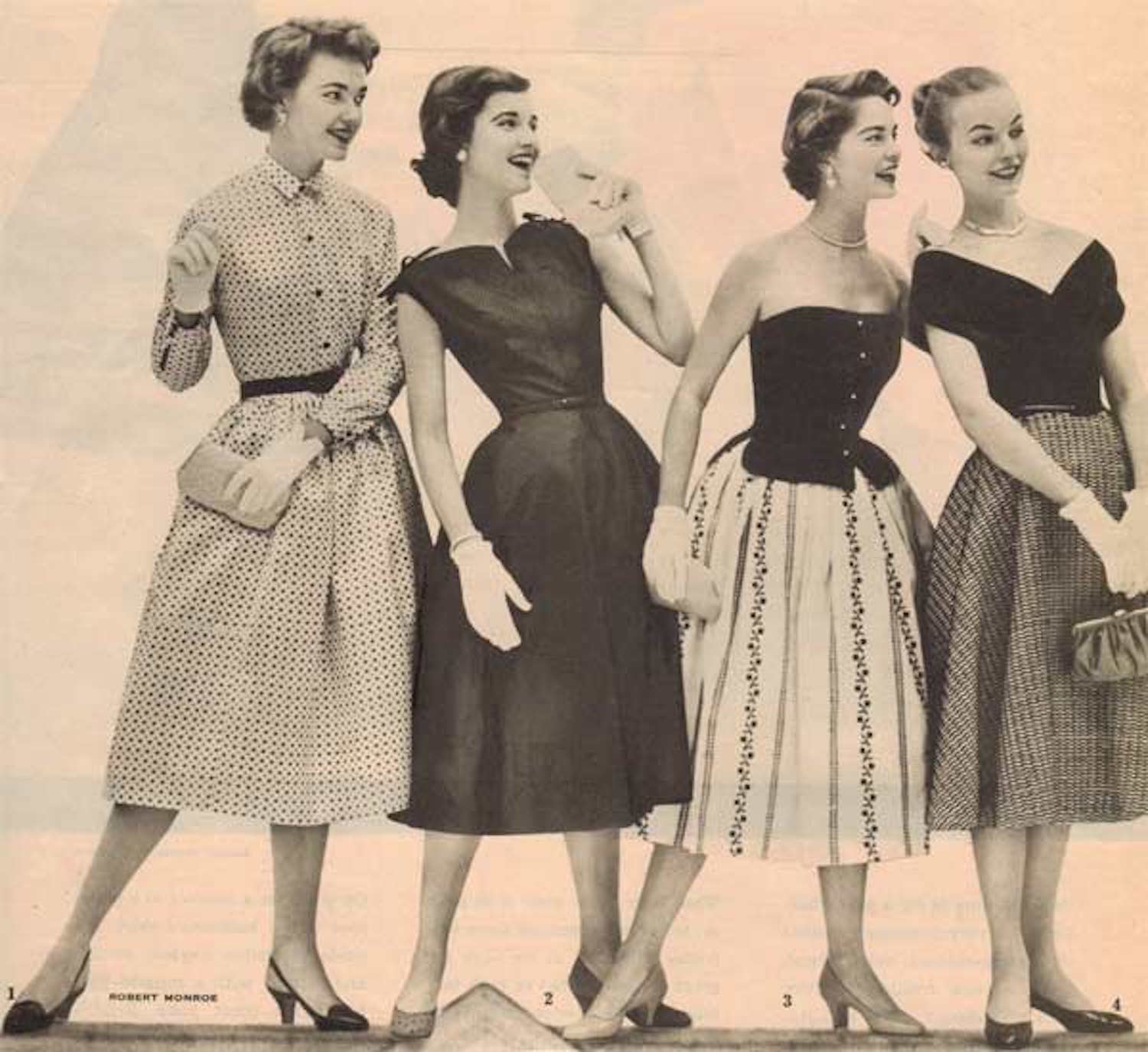 Dòng chảy của lịch sử thời trang trong thập niên 50, 60, 70 và 80 | ELLE