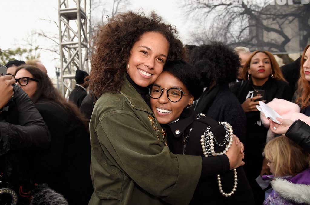 Alicia Keys và Janelle Monae