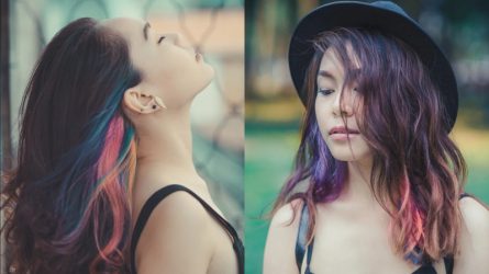 Đi tìm màu tóc nhuộm đẹp “thoắt ẩn thoát hiện” mang tên Hidden Rainbow