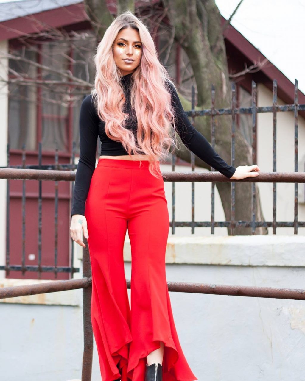 màu nhuộm tóc đẹp pinky hair 1