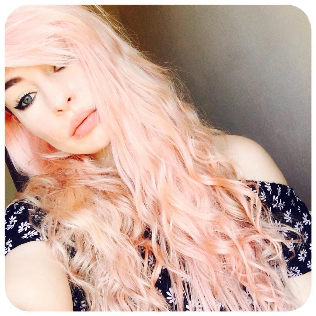 màu nhuộm tóc đẹp pinky hair 2