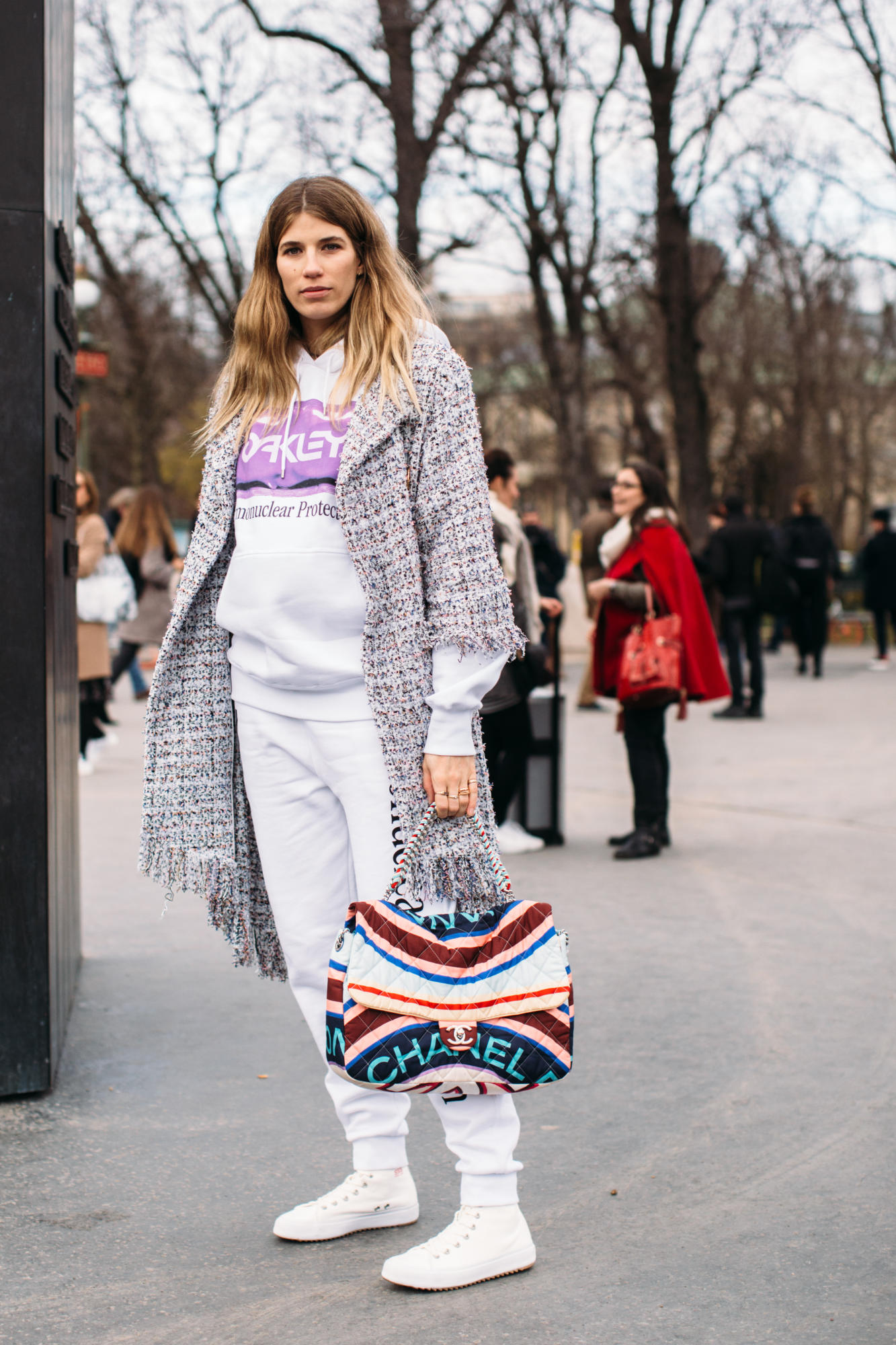 Thương hiệu Chanel street style Tuần lễ thời trang Paris 12