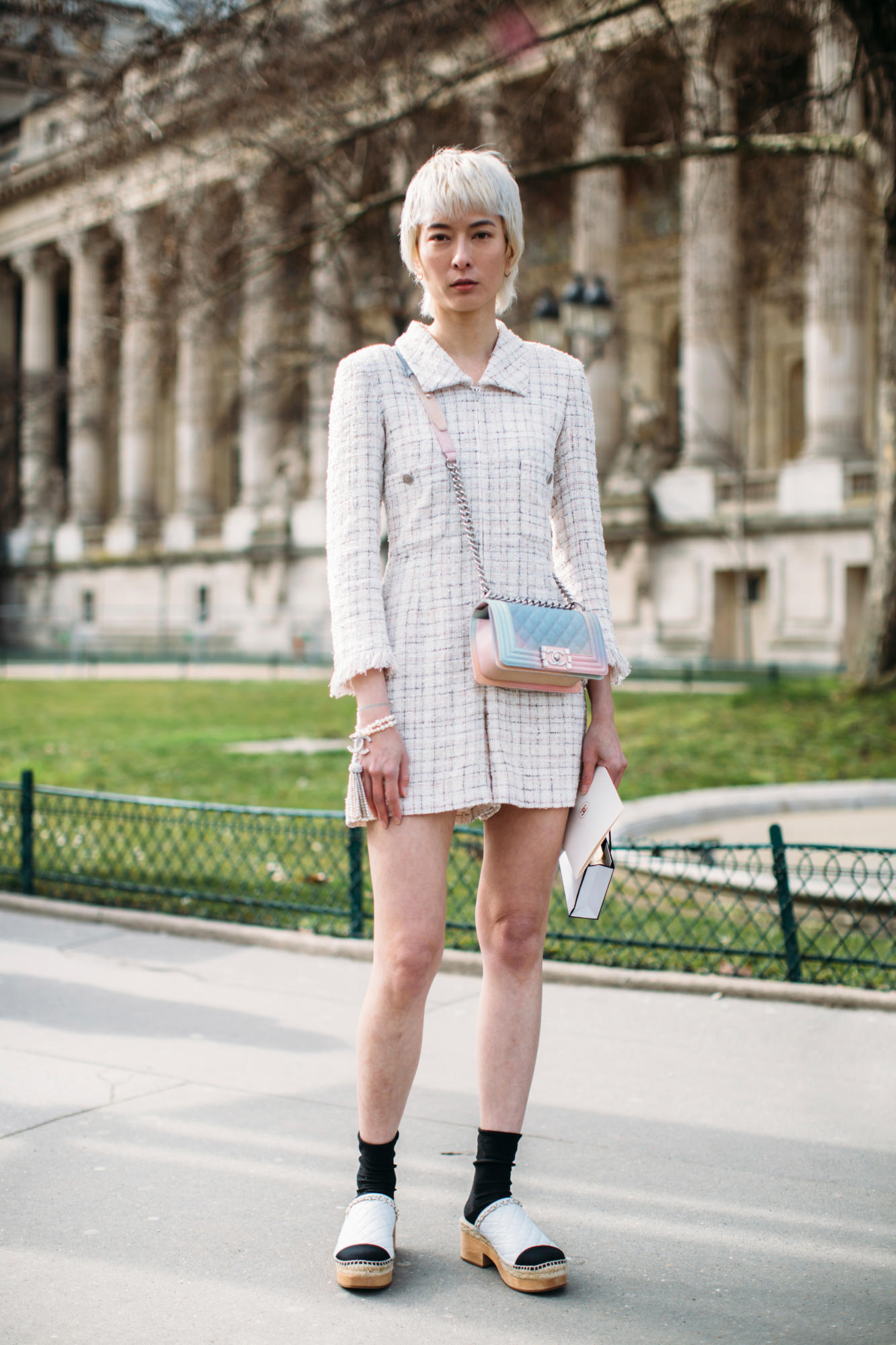 Thương hiệu Chanel street style Tuần lễ thời trang Paris 14