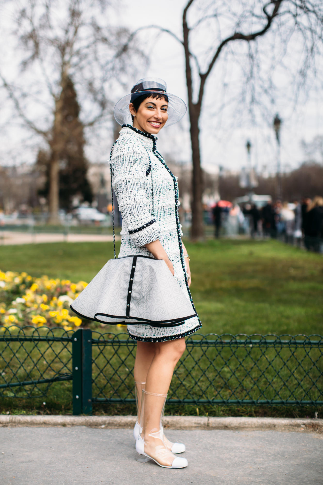 Thương hiệu Chanel street style Tuần lễ thời trang Paris 6