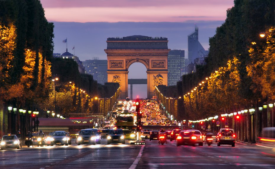 du lịch paris mua sắm mỹ phẩm Champs Elysée