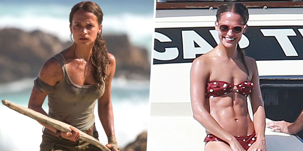 Chế độ ăn uống tập gym của Alicia Vikander trong Tomb Raider 