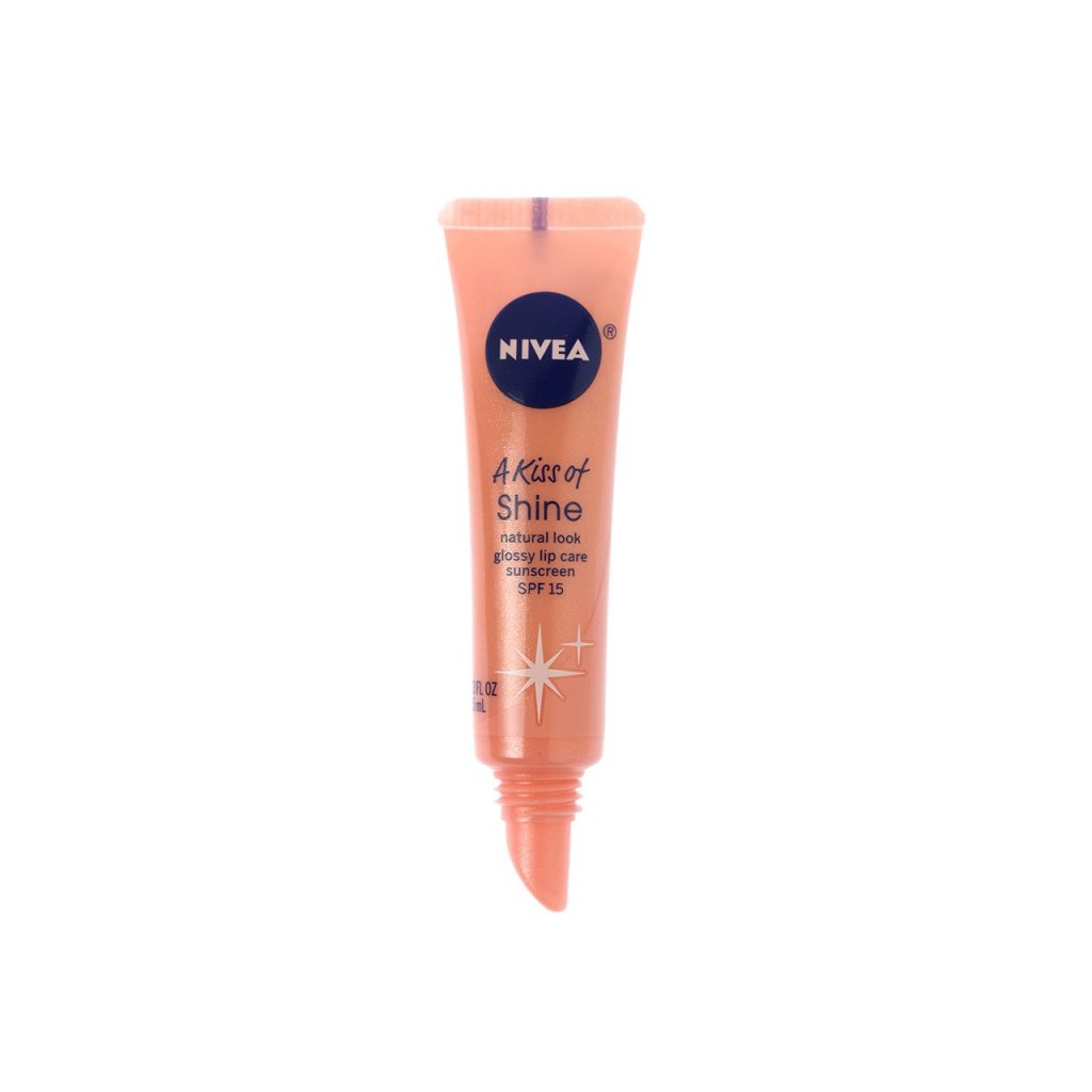 son dưỡng môi có màu Nivea a Kiss of Shine Glossy Lip Care Balm 10