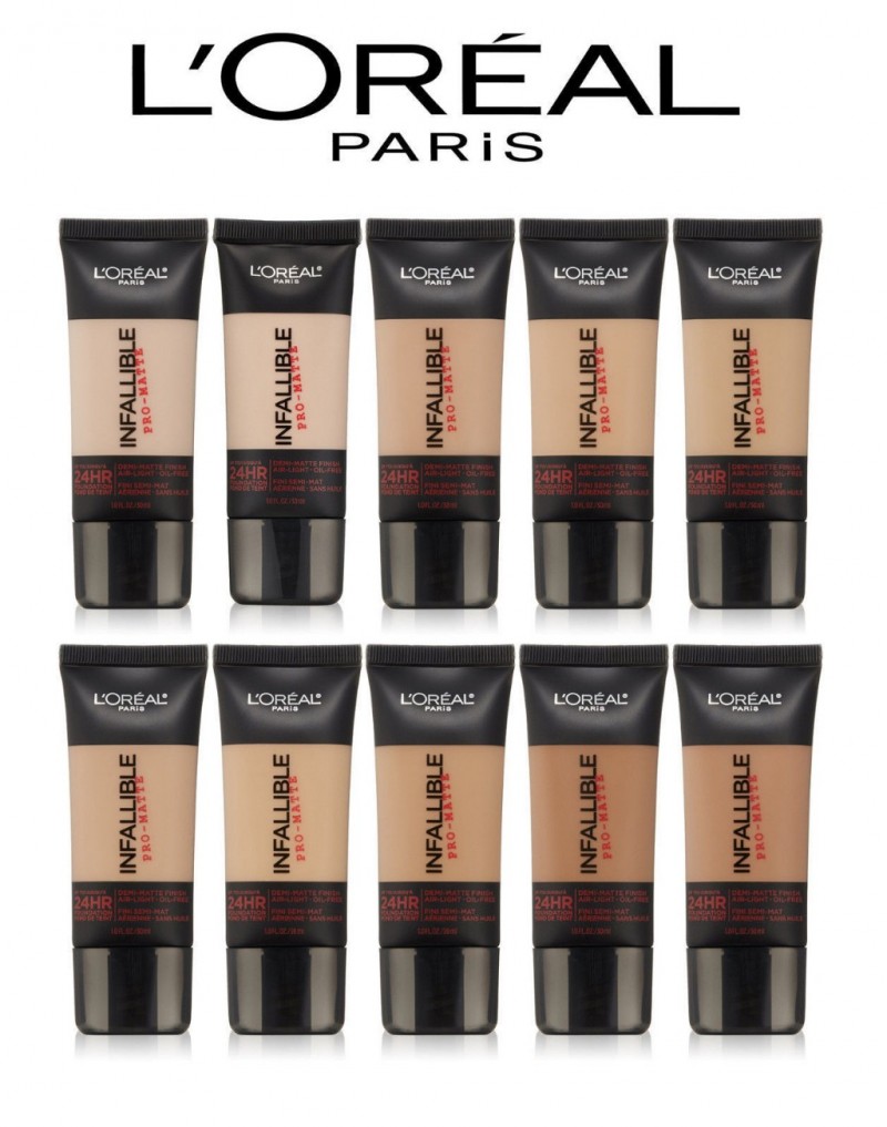 Kem nền lâu trôi L'Oréal Infallible Pro-Matte 24HR Foundation 2