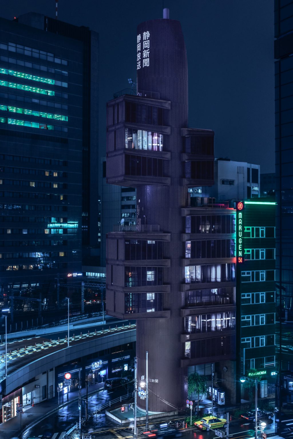 Cảnh Tokyo về đêm 9