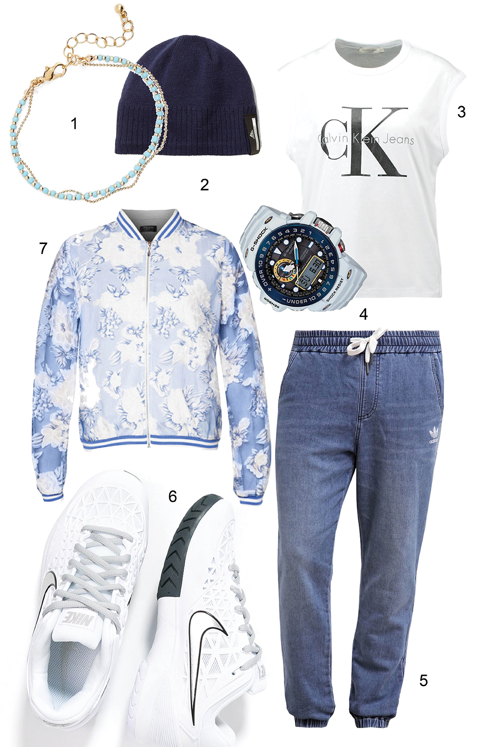 Thể thao với áo khoác bomber