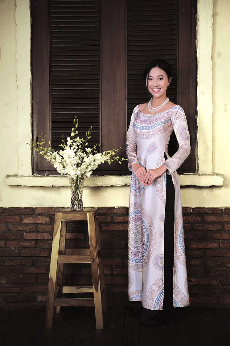 lookbook áo dài Việt