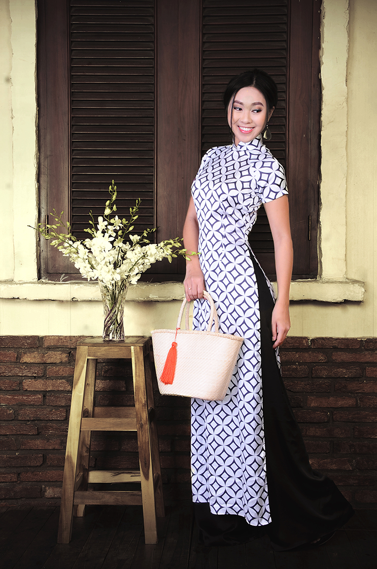 lookbook áo dài Việt