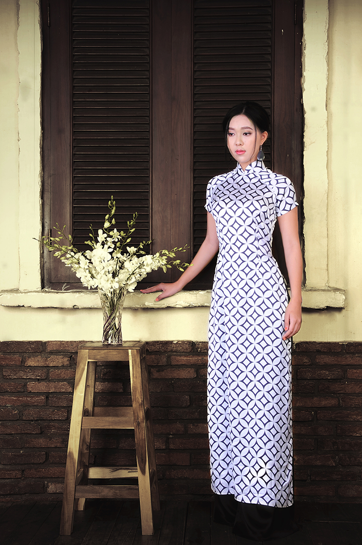 lookbook áo dài Việt