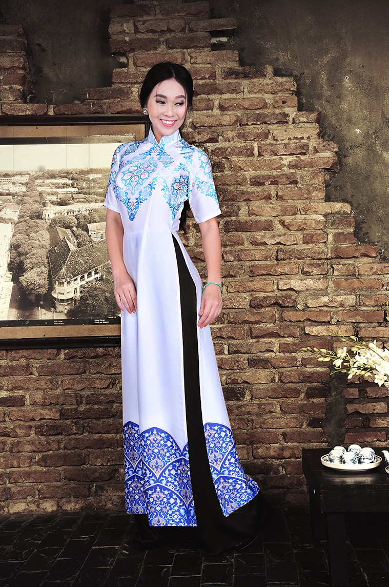 lookbook áo dài Việt
