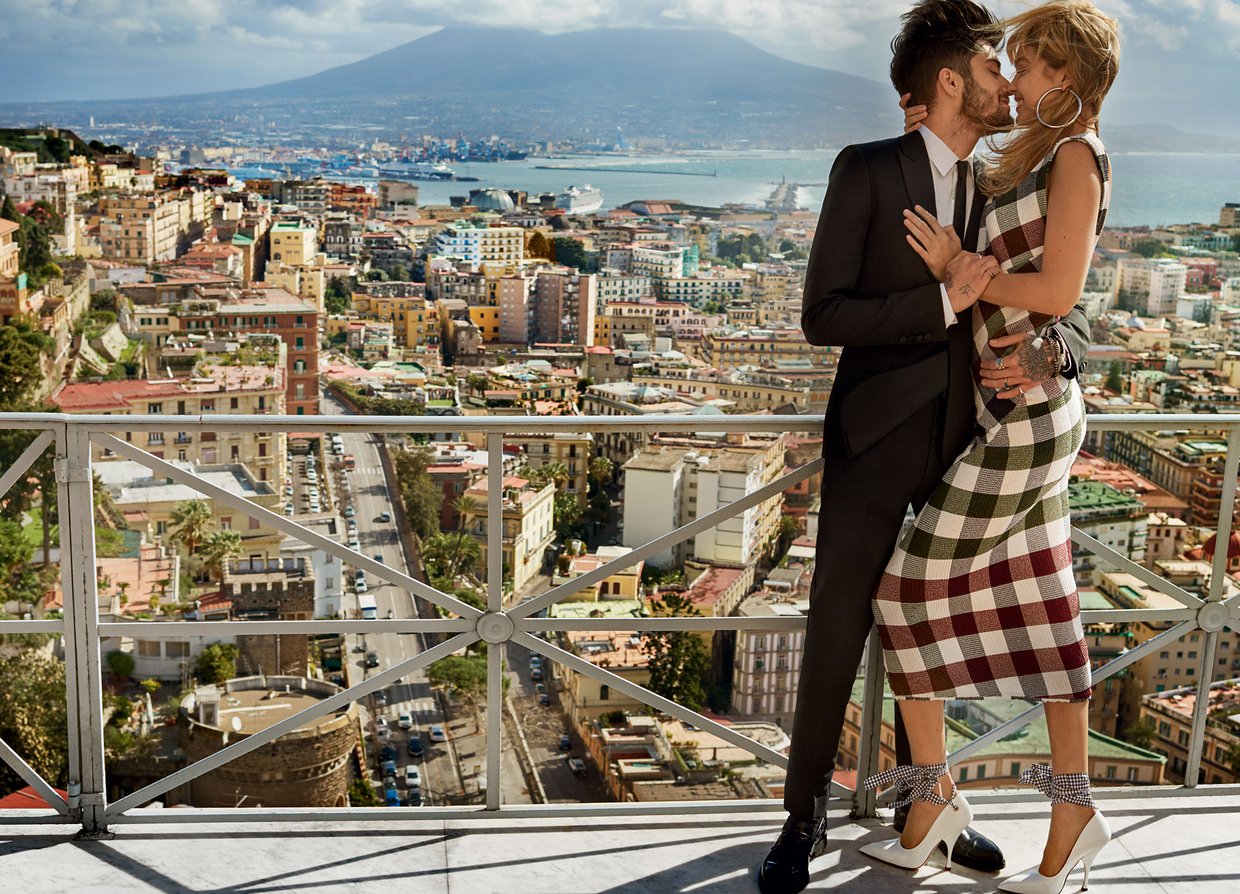 Gigi Hadid và Zayn Malik trên US Vogue - elle vietnam 12