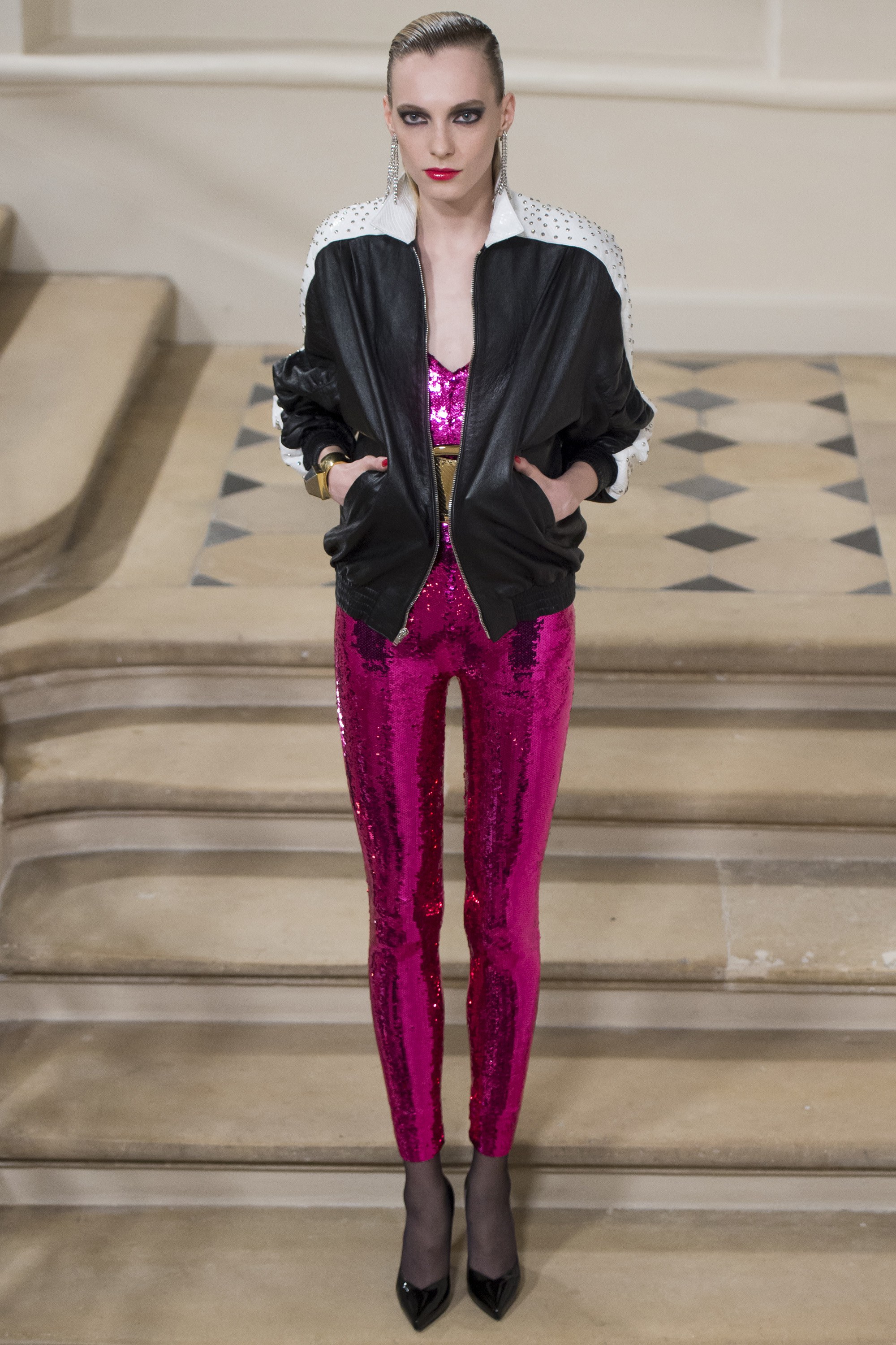 BST Ready-to-wear Fall 2016 của Saint Laurent - elle vietnam 17