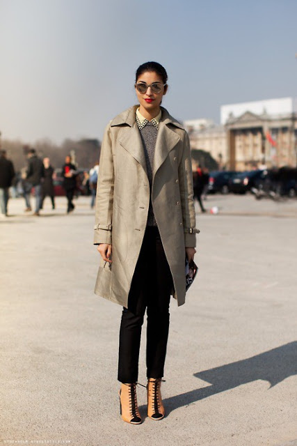 thời trang tuổi 30 với áo khoách trench coat