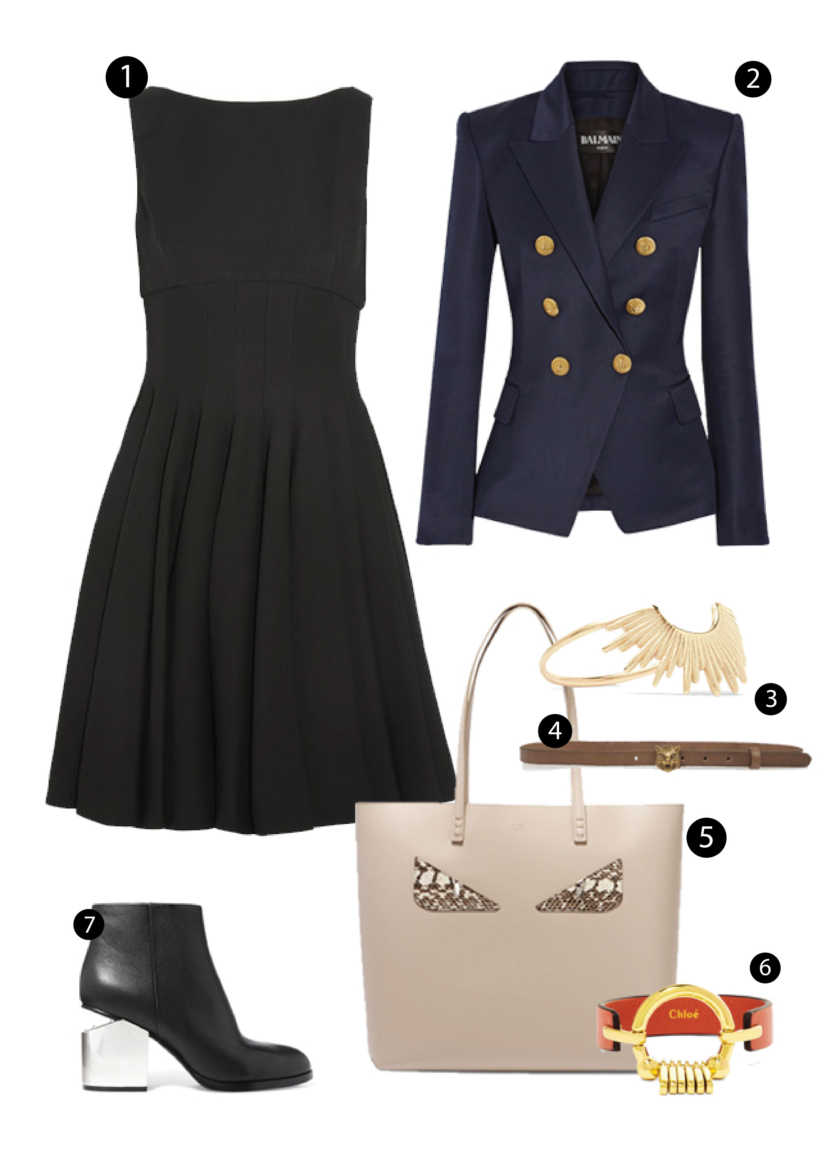STYLE CALENDAR: Đầm công sở - ELLE VN